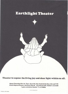 Earthlight - Peter Max poster & program          